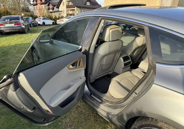 Audi A7 cena 38900 przebieg: 70042, rok produkcji 2012 z Iława małe 596